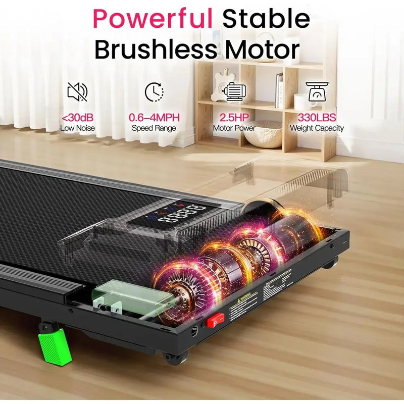 Portable Desk Treadmill, Compact Mini Walking Pad | SAMAG