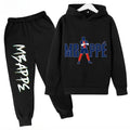 Spring Autumn Children's Hoodie Set Mbappe Print - View 23 | SAMAG