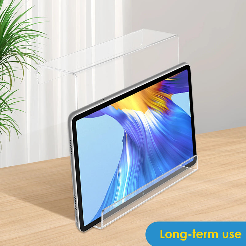 Acrylic Treadmill Tablet Holder Transparent Magazine Rack Portable Tablet Display Stand Exercise Running Reading Bike Stand