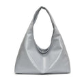 LEFTSIDE High-capacity Shoulder Bags for Women 2025 PU Leather Females Underarm Bag Lady Simple Hobo Bag Handbags and Purses
