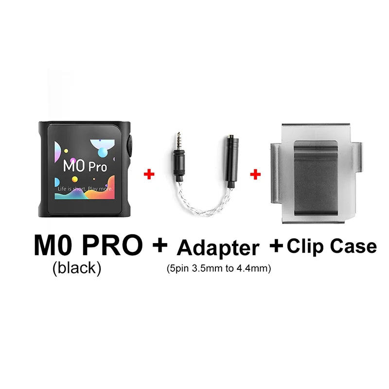 SHANLING M0 Pro Portable Hi-Res Music Player MP3 2*ES9219C DAC Two-Way Bluetooth 5.0 LDAC/SBC/AAC Support USB Digital Audio