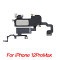 Ear Speaker With Microphone Flex Cable For iPhone X XR XS 11 12 Mini Pro Max Earpiece Incl Light Sensor Flex Replacement