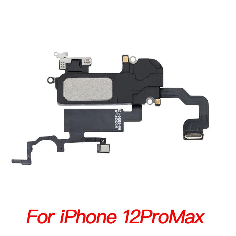 Ear Speaker With Microphone Flex Cable For iPhone X XR XS 11 12 Mini Pro Max Earpiece Incl Light Sensor Flex Replacement