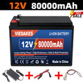 12V 10.5Ah Lithium Battery Rechargeable Replacement 12V Sprayer Battery with Built-in High Current BMS 12.6V 3A Charger 21A 30A