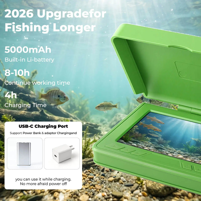 Portable Underwater Visual Fish Finder 4.3" LCD Monitor | SAMAG