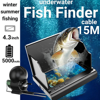 4.3 Inch Ice Fishing Camera Fish Finder 1080P HD | SAMAG