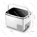12v-24v/220v Fresh and Frozen Zoning Camping Refrigerator Freezer Car Refrigerator 18liters Mini Juice Refrigerator
