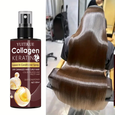 YUITIKUE Collagen & Keratin Leave-In Conditioner | SAMAG