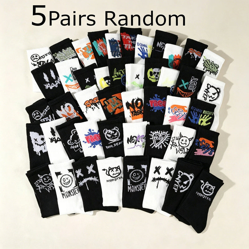 5/10/20 Double Random Graffiti Printed Men's and Women's | SAMAG