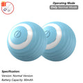 New Cat Interactive Ball Toy Automatic Rolling Ball Faux Tail Rechargeable Smart Pet Electric Toy Dog Cat Training Imitate Mouse
