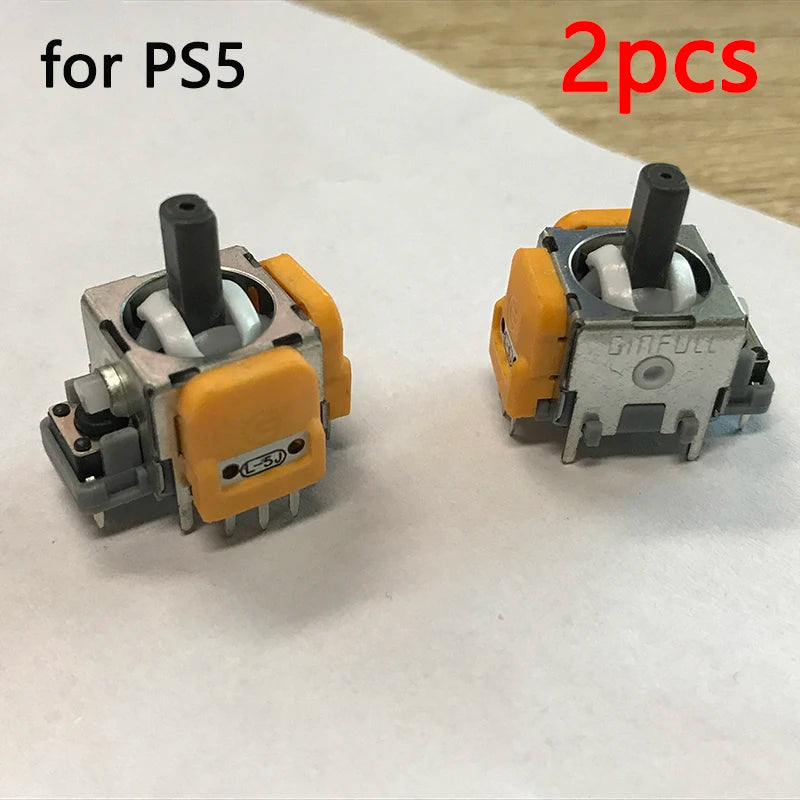 2Pcs/Set Hall Effect Joystick 3D Analog Sensor Wheel Thumbsticks For PS5 PS4 Xbox One Serie Controller Replacement Accessories