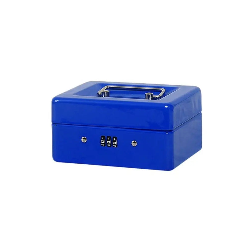 Small/Large Locking Cash Box Double Layer Safe Metal Money with Tray Cover Key Lock/ Password Saving - View 18 | SAMAG