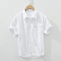 100% Cotton Solid Color Men's Summer Lightweight Short | SAMAG
