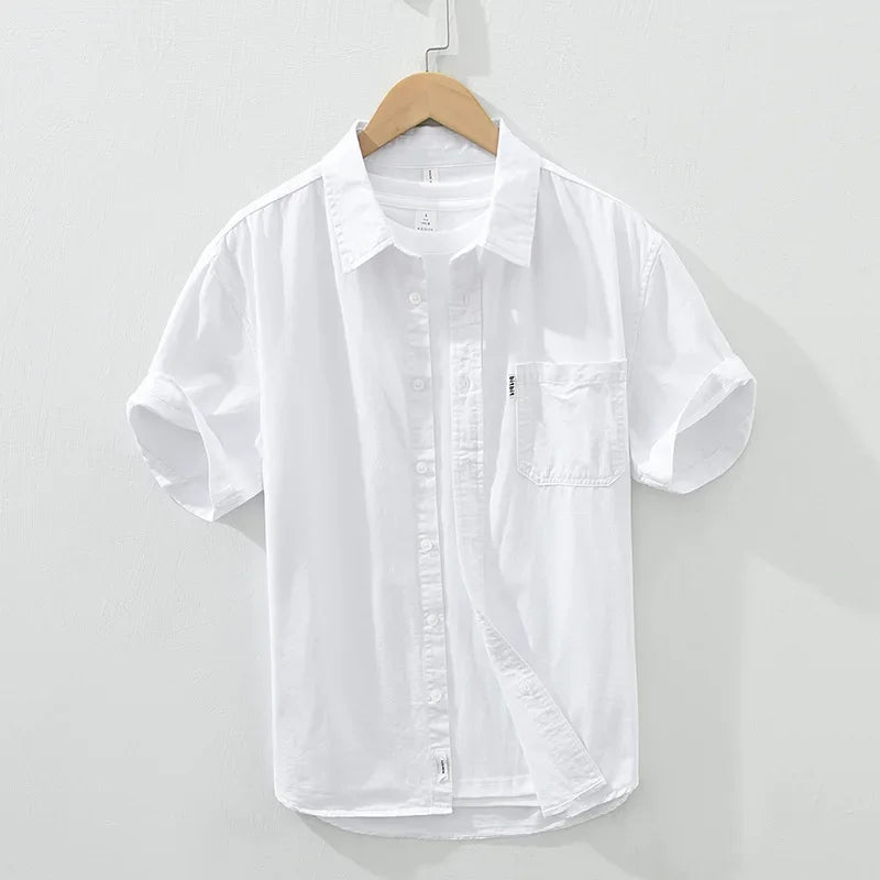 100% Cotton Solid Color Men's Summer Lightweight Short | SAMAG
