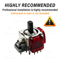 TMR Electromagnetic Joystick for PS5 Controller Replacement Repair Part Performance Upgrade Drift-Free 3D Analog Stick Module