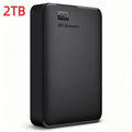 Western Digital WD Elements 1TB 2TB External Hard Disk SSD  4TB USB 3.0 Portable External Hard Drive SSD for Laptop PC Desktop