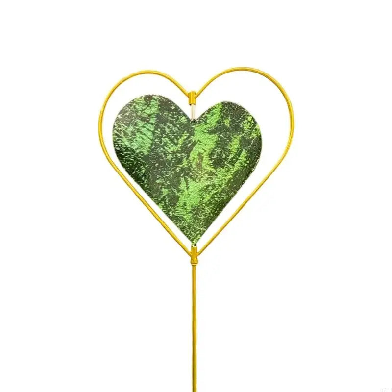 Garden Decors for Outside,Metal Love Heart Decorative Garden Stakes Yard Art Garden Decorations for Outdoor Pathway 37JD