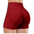 Women's Seamless High Waist Gym Shorts Butt Lifting Slim Fit High Elastic Yoga Shorts for Fitness Training Running & Cycling