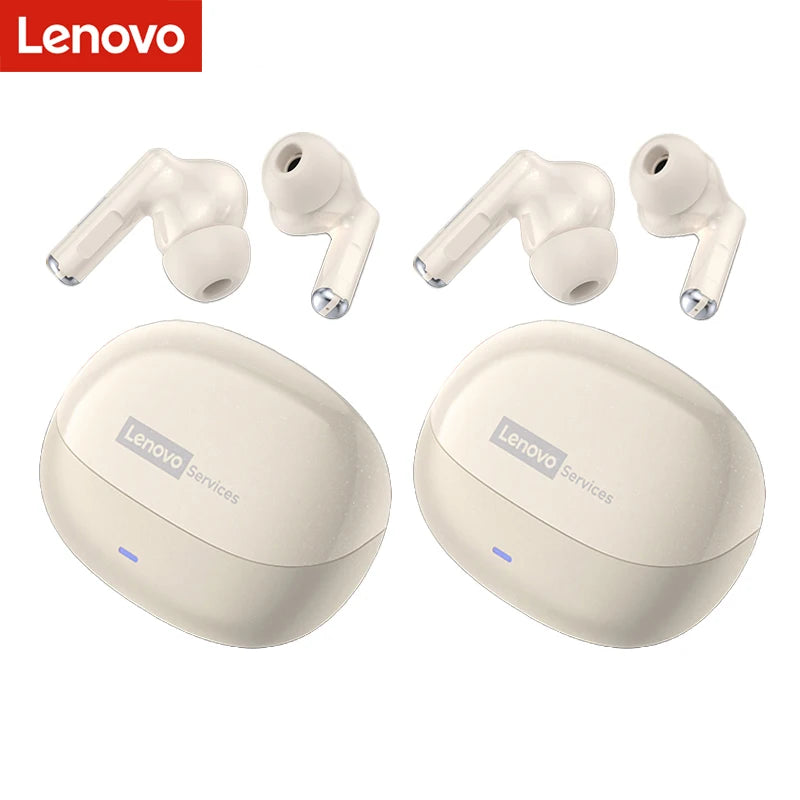Lenovo LE257 Wireless Bluetooth 6.0 Earphones HiFi Sound ENC Call Noise Reduction TWS Headphones Gaming Sports Headset with Mic