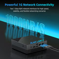 Texhoo MINI PC AMD Ryzen5 5625U 7530U R7-5800H DDR4 16G 2666MHz 512G SSD Pcle3.0 WIFI6 BT5.2 4.3GHz Desktop Computer Office PC