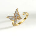VENTFILLE 925 Sterling Silver Sunflower Diamond Zircon Rotatable Ring For Women Gift Relieve Stress Ring Jewelry Wholesale