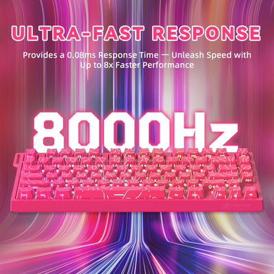 ATTACK SHARK R82 HE Wired 75% Gaming Keyboard, Magnetic | SAMAG