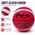 Fabric Cover Silent Basketball Size3 5 7 Quiet Indoor | SAMAG