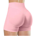 Women's Seamless High Waist Gym Shorts Butt Lifting Slim Fit High Elastic Yoga Shorts for Fitness Training Running & Cycling