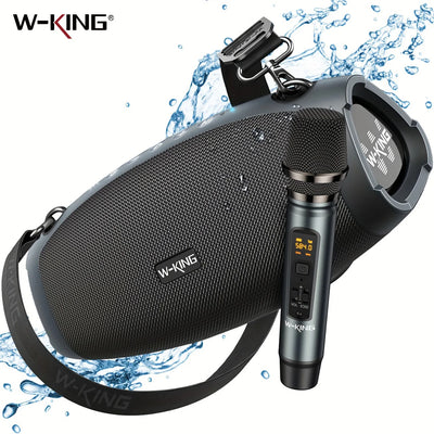 W-KING X10MIC Portable Loud Bluetooth Speakers (120W | SAMAG