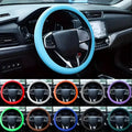 Silicone Steering Wheel Cover Ultra-thin Anti-slip Steering Wheel Cover Soft Silicone Accessories Universal Steering Wheel Cover