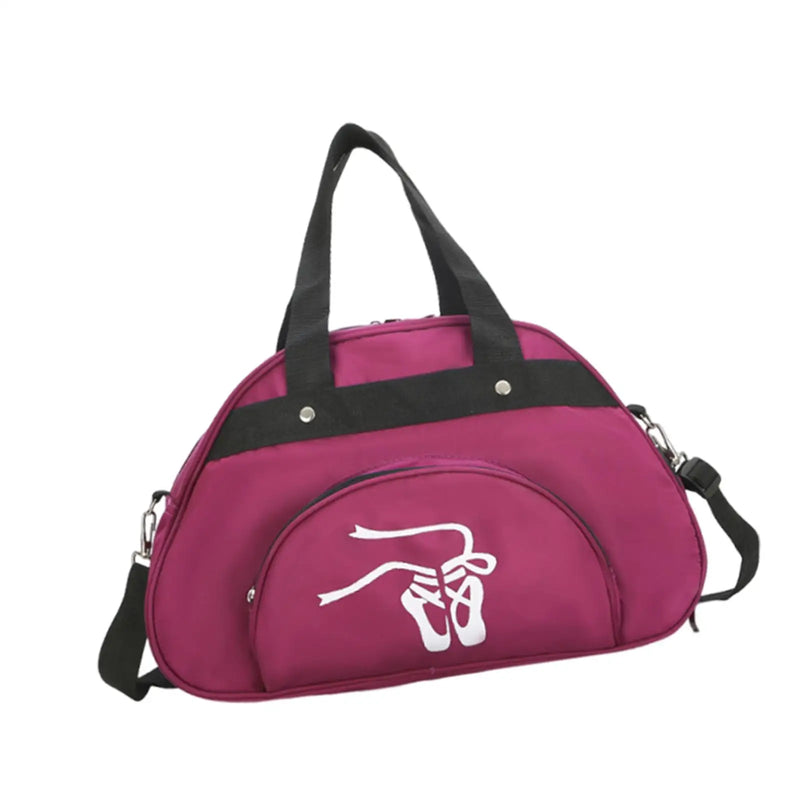 Dance Duffle Bag, Lightweight with Shoe Compartment Girls Garment Shoe Dance for Ballet Dancer