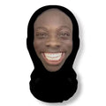 3D Funny Pattern Mesh Face Mask Head Cover Party Halloween Cosplay Props UV Protection Shield Ronaldo Pattern