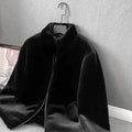 Autumn and Winter New Men's Thickened Loose Mink Coat Casual Fashion Faux Fur Coat