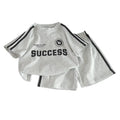 Summer Sporty Style Children Sets Letter Pattern | SAMAG