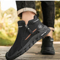 Men's High-Cut Casual Sports Shoes Anti-Slip Wear-Resistant Ankle Boots Outdoor Workwear Footwear for Comfortable Walking