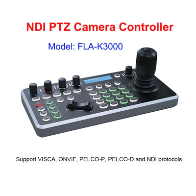 PelcoD Onvif Vmix IPVisca Network 4D Joystick NDI | SAMAG
