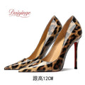 Heels For Ladies 2026 New Luxury Designer High Quality Red Bottoms High Heels Pointed Toe Stiletto Pumps 12 cm Sexy Dress Shoes