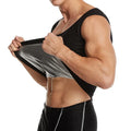 Men Sauna Sweat Vest Shapewear Hot Thermal Burning Fat Tops Waist Trainer Slimming Workout Weight Loss Body Shaper Exercise Suit