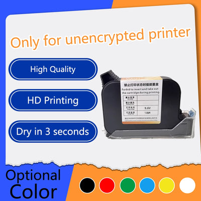 Baiyi Ink Cartridge 12.7mm Quick Dry Original Solvent 0.5 | SAMAG