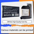 Baiyi Ink Cartridge 12.7mm Quick Dry Original Solvent 0.5 inch Eco for Inkjet Ink Jet Printer