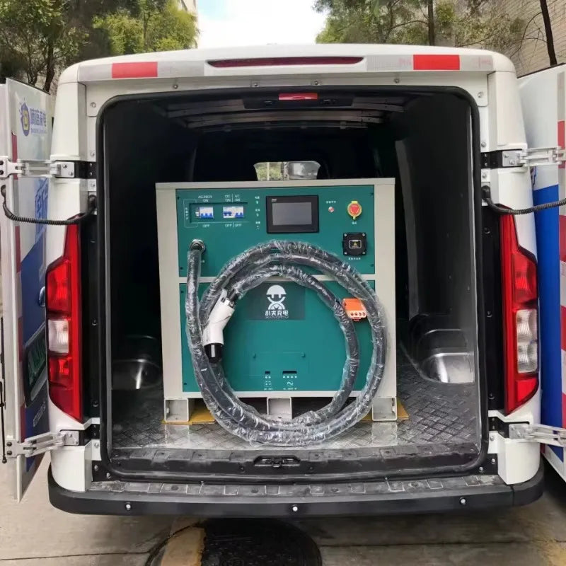Customized 120KW Mobile EV Charger Portable High Power DC Fast Charging Equipment for Roadside Rescue Electric Vehicle Support