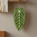 Towels Ultra-Absorbent Quick-Dry Bathroom & Kitchen Towel - Tropical Leaf Design Hand/Thumb Towel with Hanging Loop