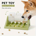 2026 New Cat Dog Pet Puzzle Feeder Snack Slow Food Dispenser Rotating Leaky Food Entertainment Toy Bite Resistant And Detachable
