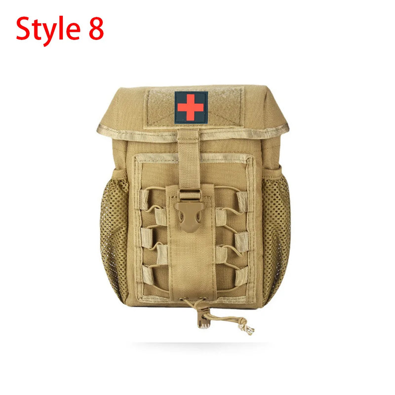 Ophidian IFAK EDC Bag Waist Belt Pack Hunting Vest Emergency Tools Pack Outdoor Medical First Aid Kit Camping Survival Pouch