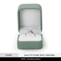 Oirlv Green Leather Jewelry Organizer Wedding Ring Box Pendant Bracelet Necklace Storage Case Gift Packaging Display Box