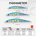 Hunthouse Artist Minnow Twitch Fishing Lure Jerkbait | SAMAG