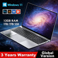 2026 14.1" Laptop Computer Intel Core i7 9850H Atom A3950 Windows 11 Pro Laptops Gaming HD RAM 12GB SSD 1TB Portable Notebook PC