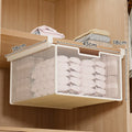 Large Capacity Underwear Storage Basket Pure Color Under Shelf Wardrobe Organizer Design Cabinet Hanging - View 12 | SAMAG