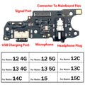 New USB Charge Port Jack Dock Connector Charging Board Flex Cable For Xiaomi Redmi 12 12C 13 13C 14C 15 15C 4G 5G