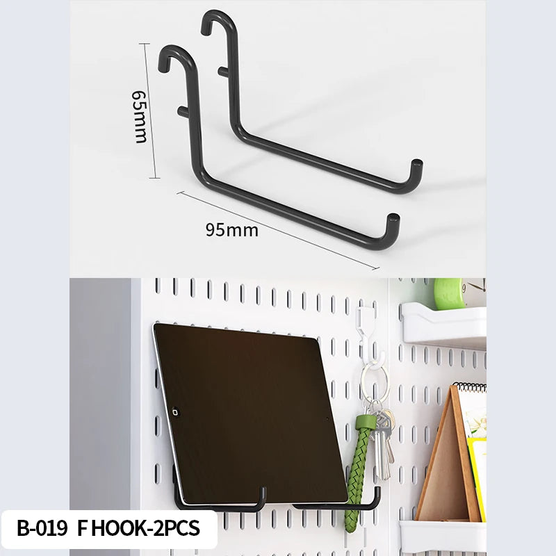 Gaming Gear Pegboard: Wall-Mounted, No-Punch, Study/Gaming Room – Figure Storage & Decor. Abundant Parts, Free Mix